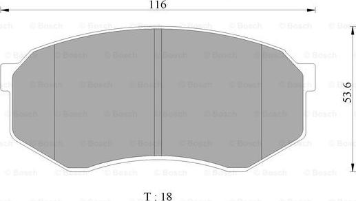 BOSCH 0 986 AB2 420 - Komplet Pločica, disk-kočnica www.molydon.hr