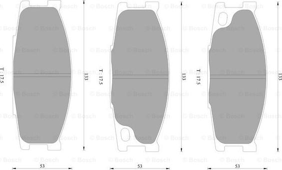 BOSCH 0 986 AB2 474 - Komplet Pločica, disk-kočnica www.molydon.hr