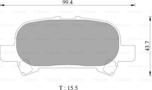 BOSCH 0 986 AB2 504 - Komplet Pločica, disk-kočnica www.molydon.hr