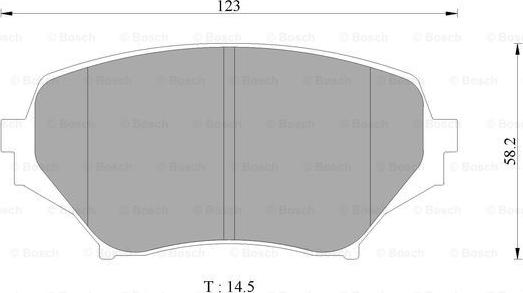 BOSCH 0 986 AB2 501 - Komplet Pločica, disk-kočnica www.molydon.hr