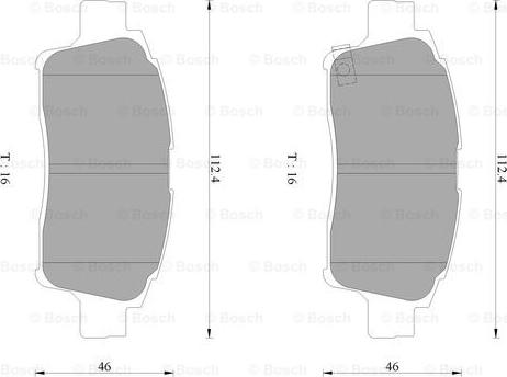 BOSCH 0 986 AB2 659 - Komplet Pločica, disk-kočnica www.molydon.hr