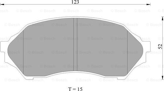 BOSCH 0 986 AB2 653 - Komplet Pločica, disk-kočnica www.molydon.hr