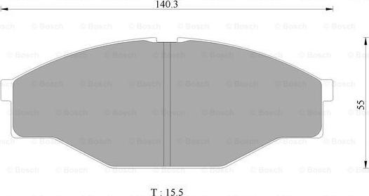 BOSCH 0 986 AB2 340 - Komplet Pločica, disk-kočnica www.molydon.hr