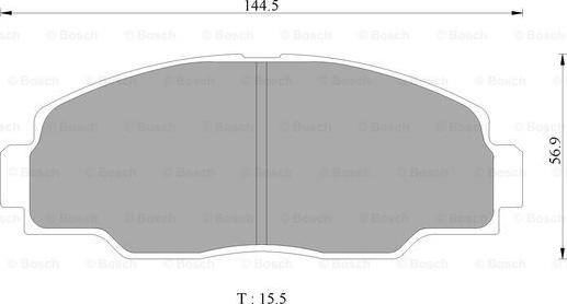 BOSCH 0 986 AB2 339 - Komplet Pločica, disk-kočnica www.molydon.hr