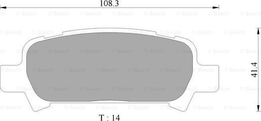 BOSCH 0 986 AB2 334 - Komplet Pločica, disk-kočnica www.molydon.hr