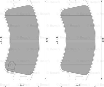 BOSCH 0 986 AB2 296 - Komplet Pločica, disk-kočnica www.molydon.hr