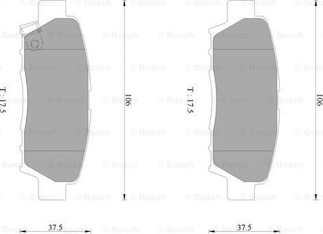 BOSCH 0 986 AB2 246 - Komplet Pločica, disk-kočnica www.molydon.hr