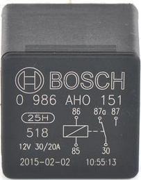 BOSCH 0 986 AH0 151 - Relej, glavna struja www.molydon.hr