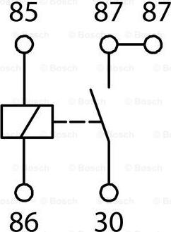 BOSCH 0 986 AH0 250 - Relej, glavna struja www.molydon.hr