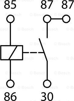 BOSCH 0 986 AH0 251 - Relej, glavna struja www.molydon.hr