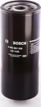 BOSCH 0 986 B01 036 - Filter za ulje www.molydon.hr