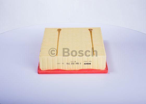 BOSCH 0 986 B02 316 - Filter za zrak www.molydon.hr