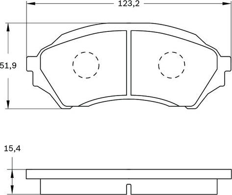 BOSCH 0 986 BB0 547 - Komplet Pločica, disk-kočnica www.molydon.hr