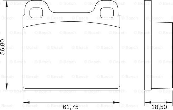 BOSCH 0 986 BB0 016 - Komplet Pločica, disk-kočnica www.molydon.hr