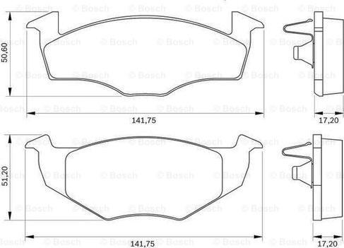 BOSCH 0 986 BB0 085 - Komplet Pločica, disk-kočnica www.molydon.hr