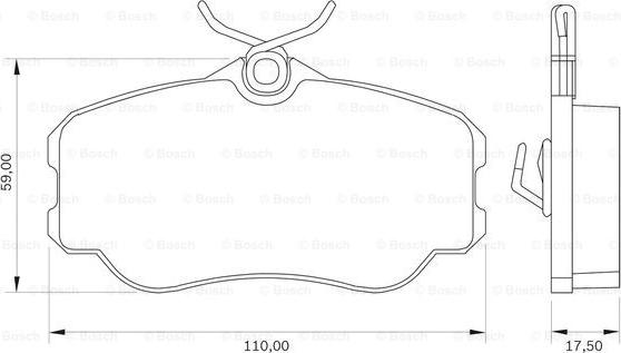 BOSCH 0 986 BB0 039 - Komplet Pločica, disk-kočnica www.molydon.hr