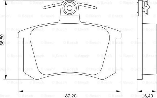 BOSCH 0 986 BB0 079 - Komplet Pločica, disk-kočnica www.molydon.hr