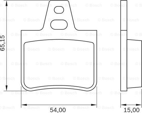 BOSCH 0 986 BB0 177 - Komplet Pločica, disk-kočnica www.molydon.hr