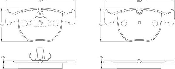 BOSCH 0 986 BB0 839 - Komplet Pločica, disk-kočnica www.molydon.hr