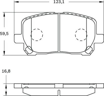 BOSCH 0 986 BB0 754 - Komplet Pločica, disk-kočnica www.molydon.hr