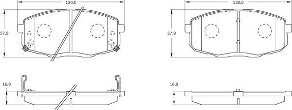 BOSCH 0 986 BB0 772 - Komplet Pločica, disk-kočnica www.molydon.hr