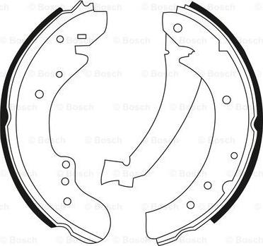 BOSCH 0 986 BB3 522 - Komplet kočnica, bubanj kočnice www.molydon.hr
