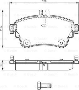 BOSCH 0 986 TB3 194 - Komplet Pločica, disk-kočnica www.molydon.hr