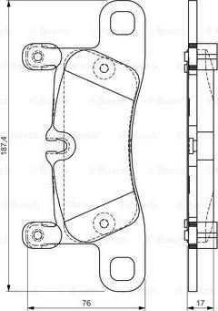 BOSCH 0 986 TB3 219 - Komplet Pločica, disk-kočnica www.molydon.hr