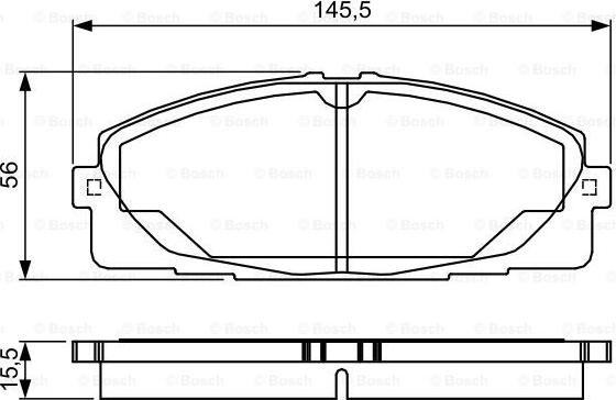 BOSCH 0 986 TB3 214 - Komplet Pločica, disk-kočnica www.molydon.hr