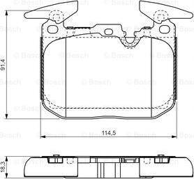 BOSCH 0 986 TB3 211 - Komplet Pločica, disk-kočnica www.molydon.hr