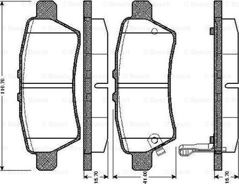 Honda NHC-1183 - Komplet Pločica, disk-kočnica www.molydon.hr