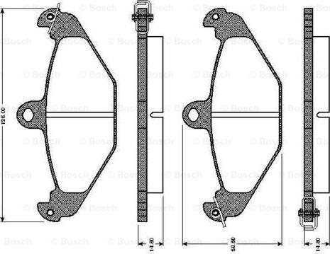 BOSCH 0 986 TB2 192 - Komplet Pločica, disk-kočnica www.molydon.hr