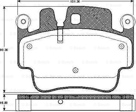 BENDIX 573043 - Komplet Pločica, disk-kočnica www.molydon.hr