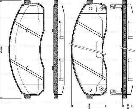 BOSCH 0 986 TB2 394 - Komplet Pločica, disk-kočnica www.molydon.hr