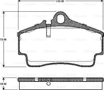 BOSCH 0 986 TB2 765 - Komplet Pločica, disk-kočnica www.molydon.hr