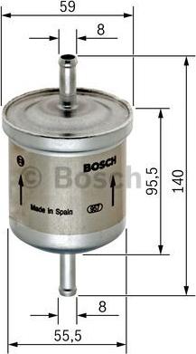 BOSCH 0 450 905 002 - Filter za gorivo www.molydon.hr