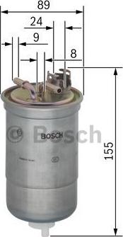 BOSCH 0 450 906 409 - Filter za gorivo www.molydon.hr