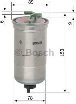 BOSCH 0 450 906 172 - Filter za gorivo www.molydon.hr