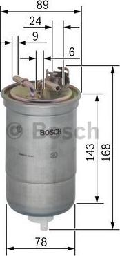 BOSCH 0 450 906 274 - Filter za gorivo www.molydon.hr