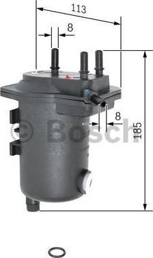 BOSCH 0 450 907 012 - Filter za gorivo www.molydon.hr