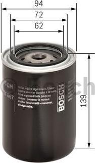 BOSCH 0 451 104 067 - Filter za ulje www.molydon.hr