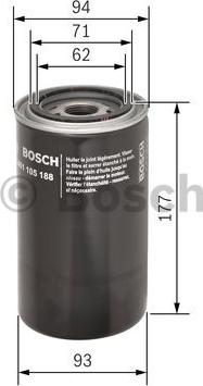 BOSCH 0 451 105 188 - Filter za ulje www.molydon.hr