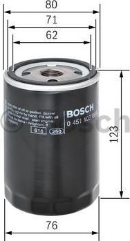 BOSCH 0 451 103 086 - Filter za ulje www.molydon.hr