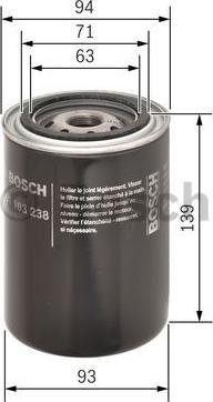 BOSCH 0 451 103 238 - Filter za ulje www.molydon.hr