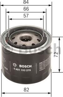 BOSCH 0 451 103 275 - Filter za ulje www.molydon.hr