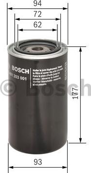 BOSCH 0 451 203 001 - Filter za ulje www.molydon.hr