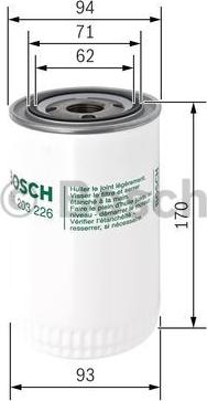 BOSCH 0 451 203 226 - Filter za ulje www.molydon.hr