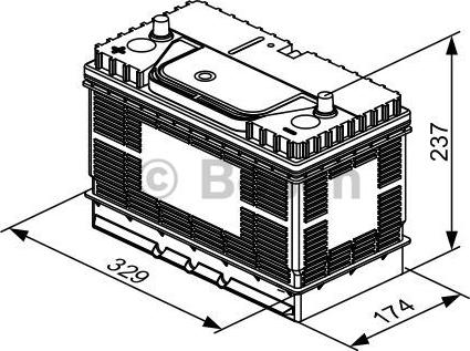 BOSCH 0 092 T30 500 - Akumulator  www.molydon.hr