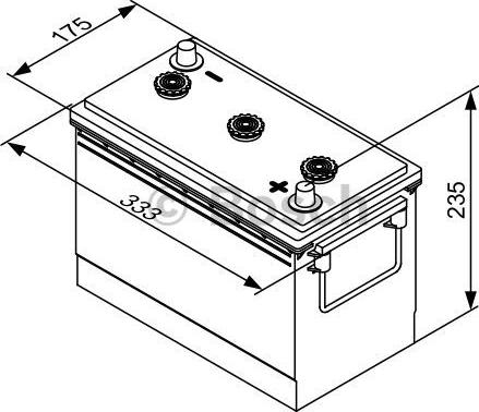 BOSCH 0 092 T30 630 - Akumulator  www.molydon.hr