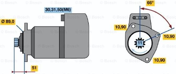 BOSCH 0 001 416 049 - Starter www.molydon.hr